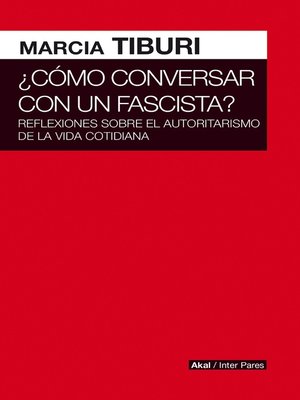 cover image of Cómo conversar con un fascista